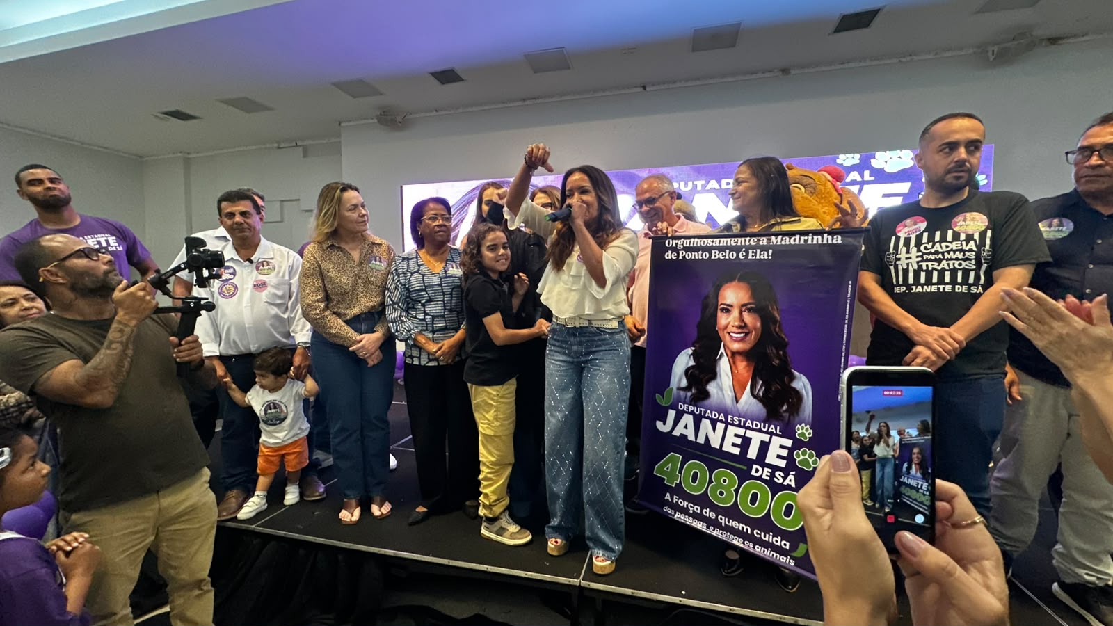 Janete de Sá lança candidatura no ES, destaca apoio do governo estadual e consolida liderança na causa animal com o avanço do Pet Vida e o 1º Hospital Público Veterinário